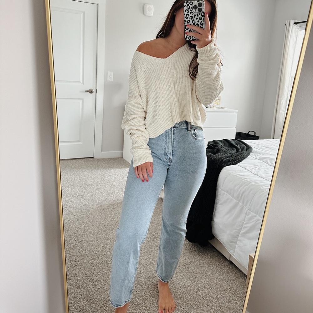 Double Zero Chenille V-Neck Sweater